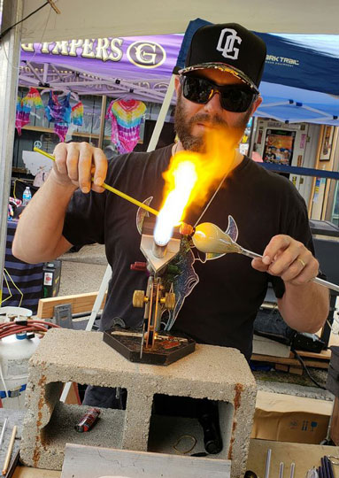 Hic Dogg Flameworking at SSOTY Party