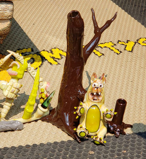 Glass Art Made at Party