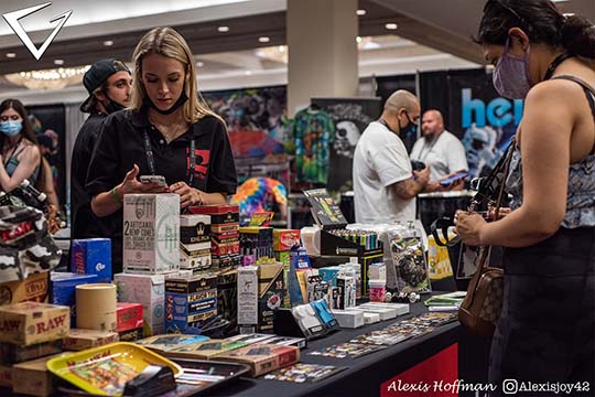 2021 - Exhibitor at Booth Selling