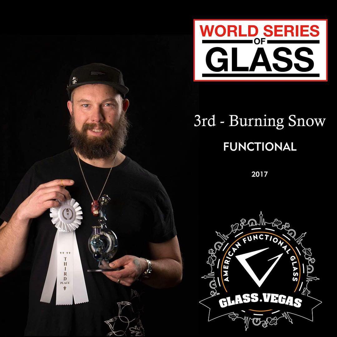 Burning Snow 3rd Prize Functional Glass