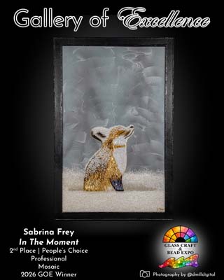 2nd Place & People's Choice | Professional | Mosaic | Sabrina Frey - In The Moment