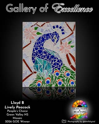 People's Choice | Green Valley HS | Mosaic | Lloyd B - Lively Peacock